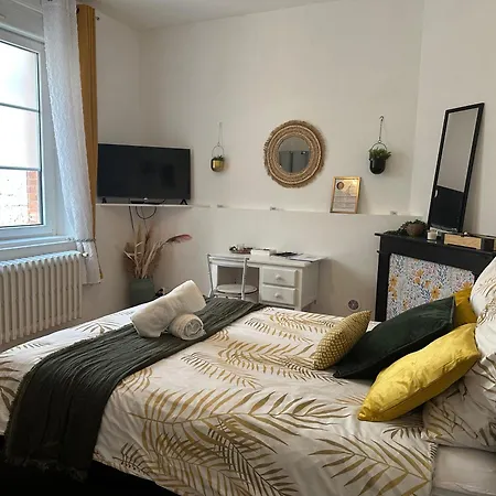 Au Cosy Garden Apartment Reims